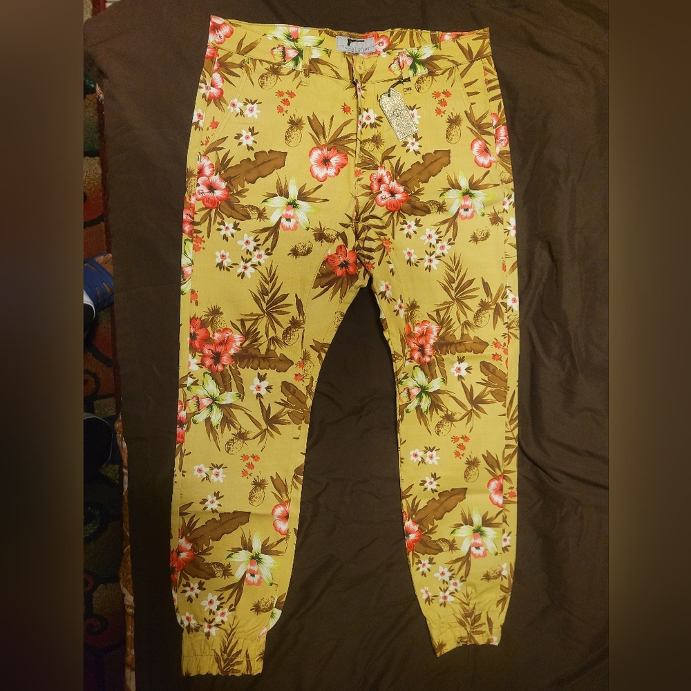 Golden Denim Joggers